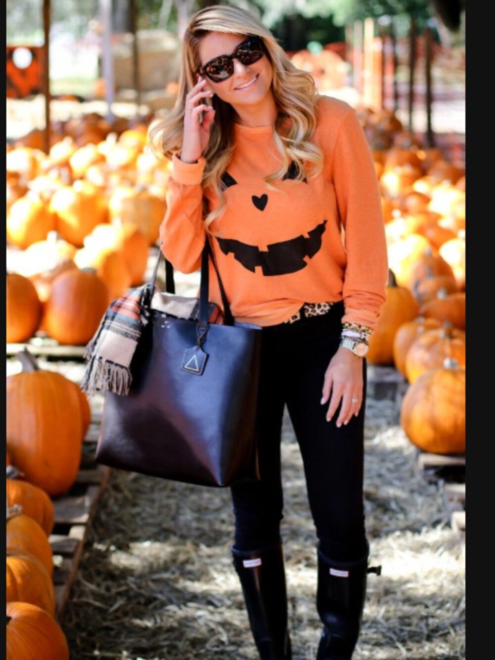 Wildfox Jack-o-lantern Pumpkin Orange Black